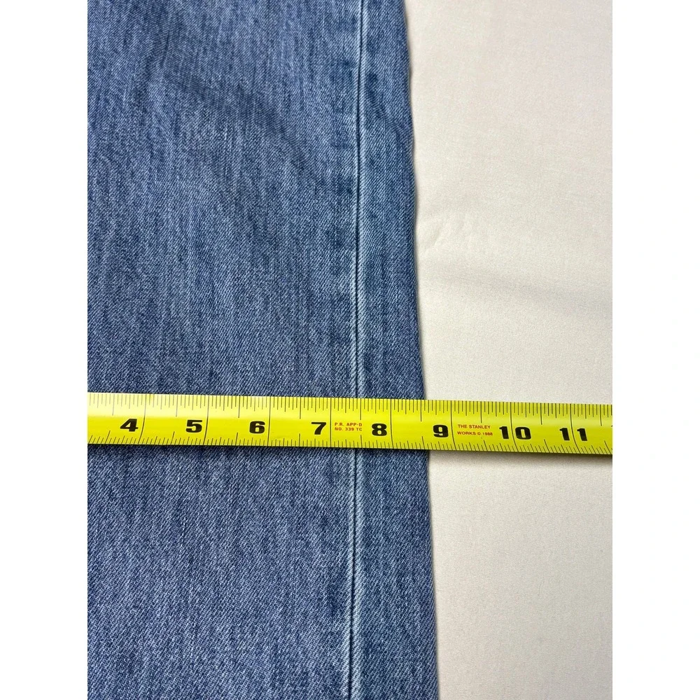 Levis 501 Original Fit Jeans Mens 33x30 Blue Medium Wash Straight Leg Button Fly